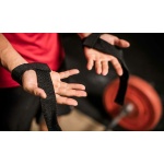 Harbinger Padded Cotton Lifting Straps - Image 7