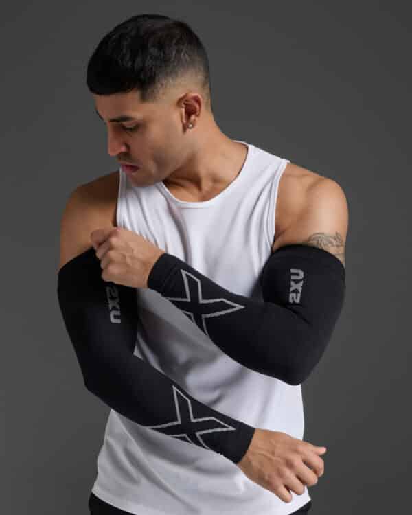 2XU Flex Run Compression Arm Sleeves, ermar - Image 2