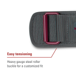 Harbinger 4" Nylon Belt Merlot - Image 5
