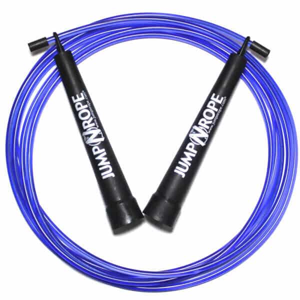hybrid-short-blue JumpNRope R2.5 Hybrid Speed Rope - Image 4
