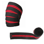 Harbinger Red Line Knee Wraps Heavy Lifting - Image 2