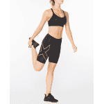 2XU Light Speed Mid-Rise Compression stuttbuxur, kvenna - Image 4