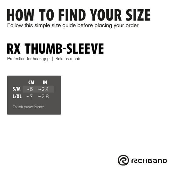 Rehband RX Thumb Sleeve Black - Image 7