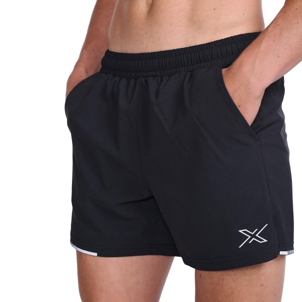 2XU Aero 5 Inch Stuttbuxur, Karla - Image 4