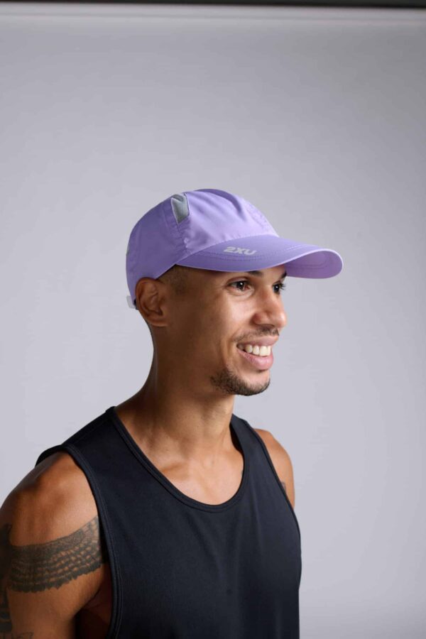 UQ5685f_GFZ-WHT_02 2XU Run Cap - Image 2