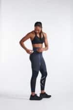 2XU LightSpeed React Hi-Rise Compression Tights, Kvenna - Image 2