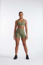 2XU OL FormSoft Touch Hi-Rise Comp stuttbuxur, kvenna - Image 7