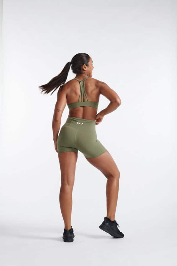 2XU OL FormSoft Touch Hi-Rise Comp stuttbuxur, kvenna - Image 3