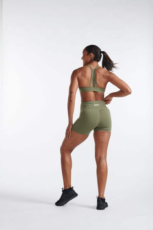 2XU OL FormSoft Touch Hi-Rise Comp stuttbuxur, kvenna - Image 2