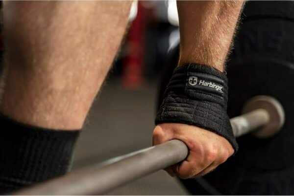 Harbinger Figure 8 Padded Lifting Straps - Image 4