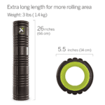 TP Grid 2.0 Foam Roller Black - Image 7