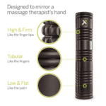 TP Grid 2.0 Foam Roller Black - Image 4