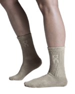 On Terry Sock High, háir bómullarsokkar