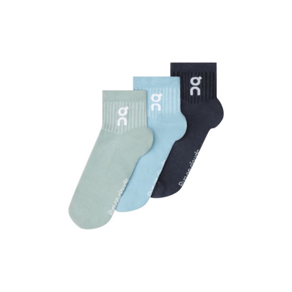Create Small PNG-2UF10520331-logo_sock_mid-ss25-wash_navy-u-1x1-tr-PLP On Logo Sock miðháir hversdagssokkar (3 pör) - Image 4