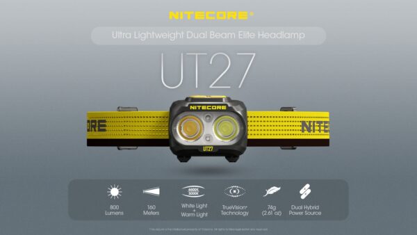 20230828100942_52953 Hiss, Nitecore UT27 Pro (800 lúmen) - Image 2