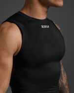 2XU Core Compr. Sleeveless, Karla - Image 3