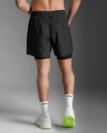 2XU Aero Mesh 2-in-1 5 inch Stuttbuxur, Karla - Image 7