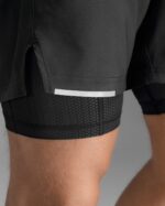 2XU Aero Mesh 2-in-1 5 inch Stuttbuxur, Karla - Image 6