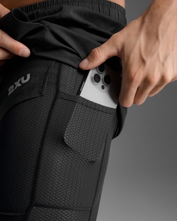 2XU Aero Mesh 2-in-1, 5" Short, karla - Image 7