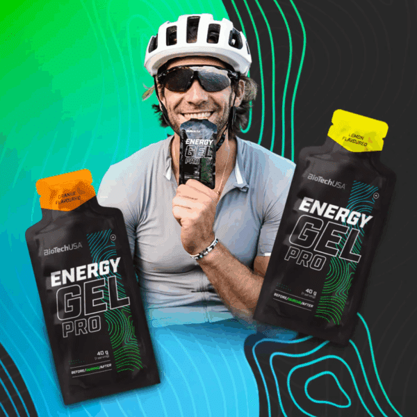 Energy Gel PRO orkugel lemon oramge BioTech Gel PRO 40gr orkugel - Image 3