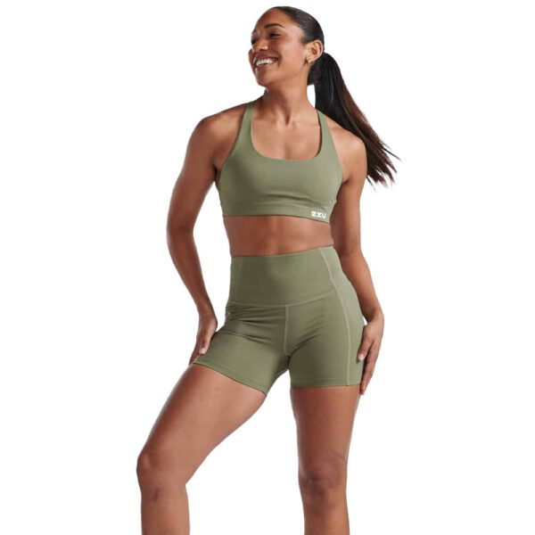 2XU OL FormSoft Touch Hi-Rise Comp stuttbuxur, kvenna - Image 1