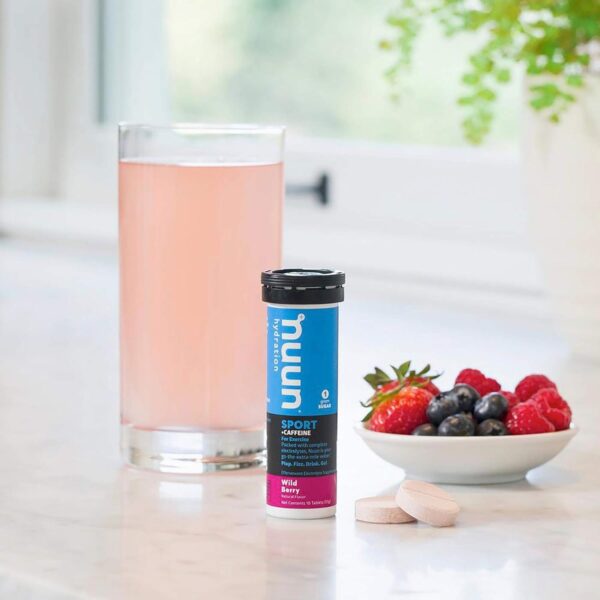 nuun wild berries Nuun Sport með koffíni - Image 3