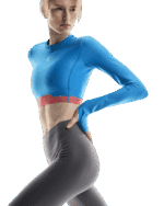 On LS Train Long Sleeve Crop, kvenna - Image 3