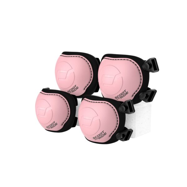 PROTECTIVES-ROSE-XXS-4-PIECES-RIGHT-VIEW-R.936 Protective Set Barna, Olnboga og hnéhlífar - Image 2