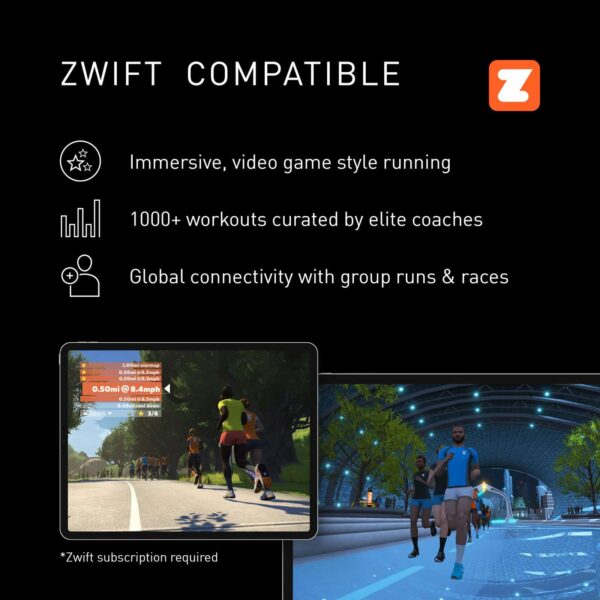 T-19_Bluetooth_Treadmill_Infographics_-_4_Zwift.jpg Adidas hlaupabretti T-19i - Image 5