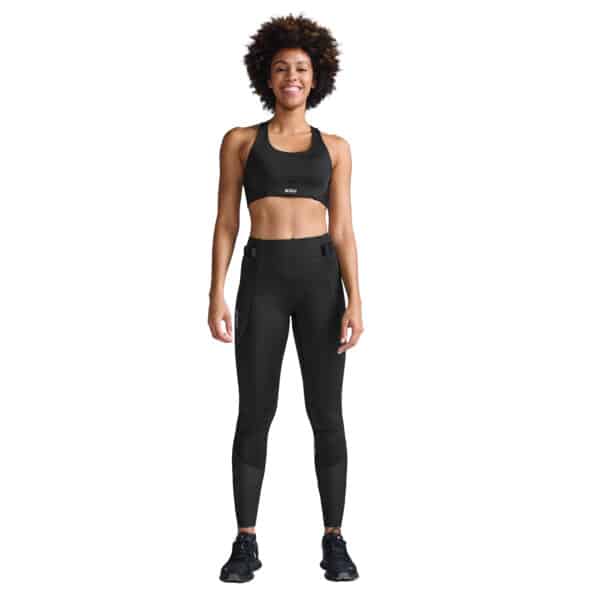 WA7378b_BLK-SRF-1x1 2XU Aero Mesh Hi-Rise Comp Tights, kvenna - Image 1