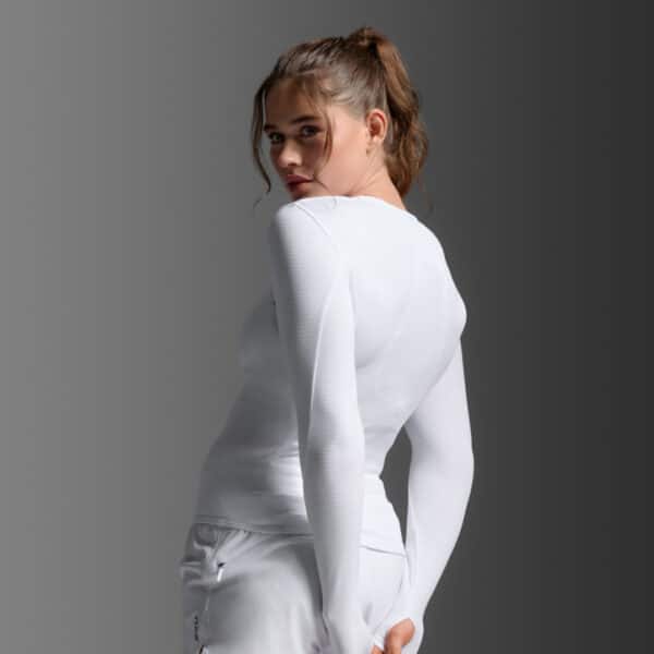 WR7417a_WHT-SRF_3 2XU Ignition Grid Base Layer, kvenna - Image 3
