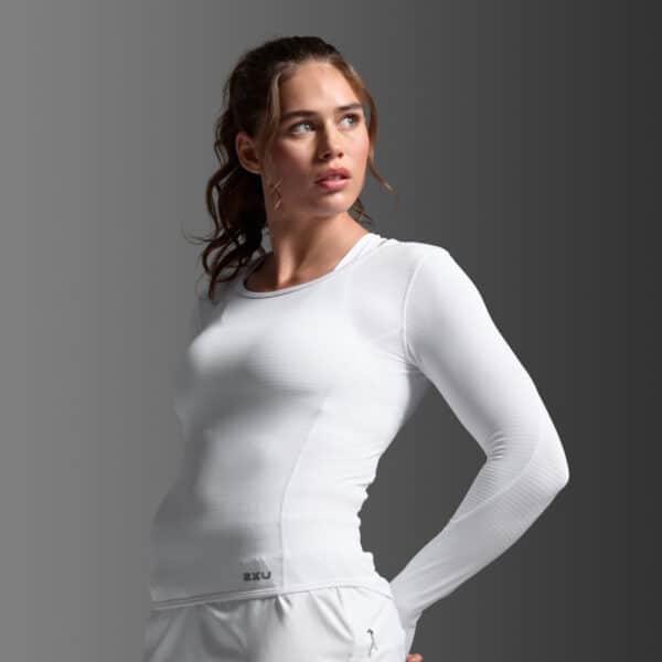 WR7417a_WHT-SRF_4 2XU Ignition Grid Base Layer, kvenna - Image 2