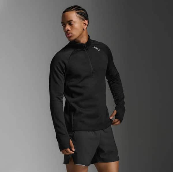 2XU Ignition Haptic 1/4 Zip, hlý peysa karla - Image 2