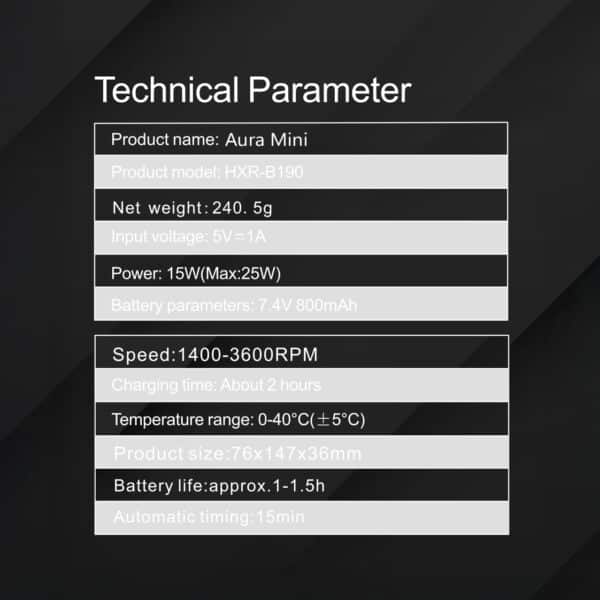 Aura Mini nuddbyssa, lítil - Image 5