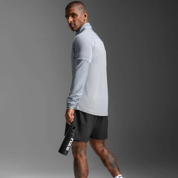 2XU Aero 1/2 Zip, hálfrennd peysa karla - Image 5