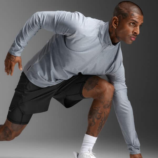 2XU Aero 1/2 Zip, hálfrennd peysa karla - Image 2