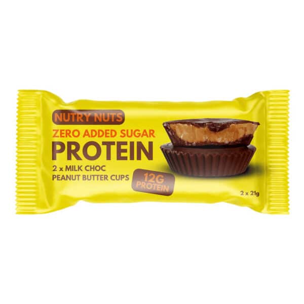 Nutry-Nuts-Protein-Milk-Chocolate-Peanut-Cups-1x42g_1000x Nutry Nuts PB cups, hnetusmjörsbitar - Image 1