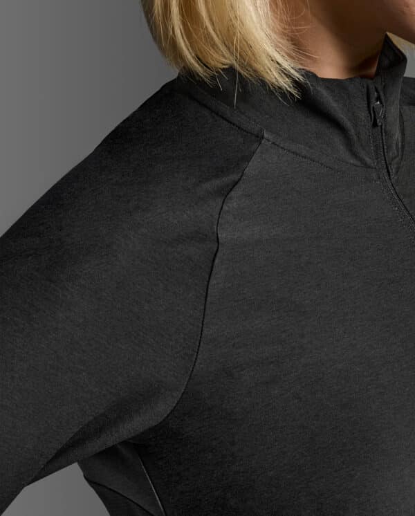WR7245a_BLK-SRF_7 2XU Aero 1/2 Zip, hálfrennd peysa kvenna - Image 6