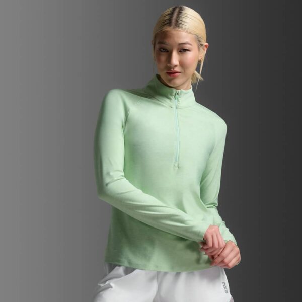 WR7245a_DGM-DMF_1 2XU OL Aero 1/2 Zip, hálfrennd peysa kvenna - Image 1