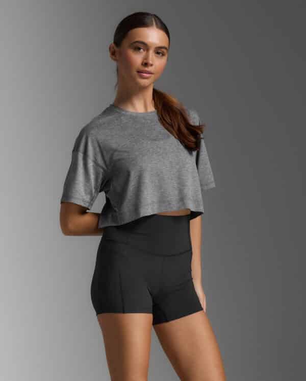 2XU Form Soft Jersey Crop Tee, kvenna - Image 3