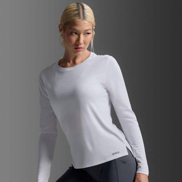 2XU Aero Long Sleeve, langermabolur kvenna - Image 1