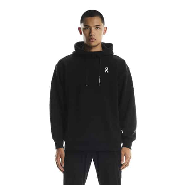 1MF30530192-club_hoodie_graphic-fw25-black_olive-m-1x1-tr-PLP On Club Hoodie Graphic hettupeysa, karla - Image 1