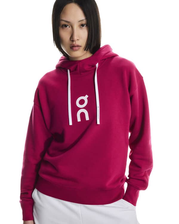 1WE10043538-club_hoodie-fw25-grenadine-w-4x5-tr-g3 On Club Hoodie hettupeysa, kvenna - Image 2