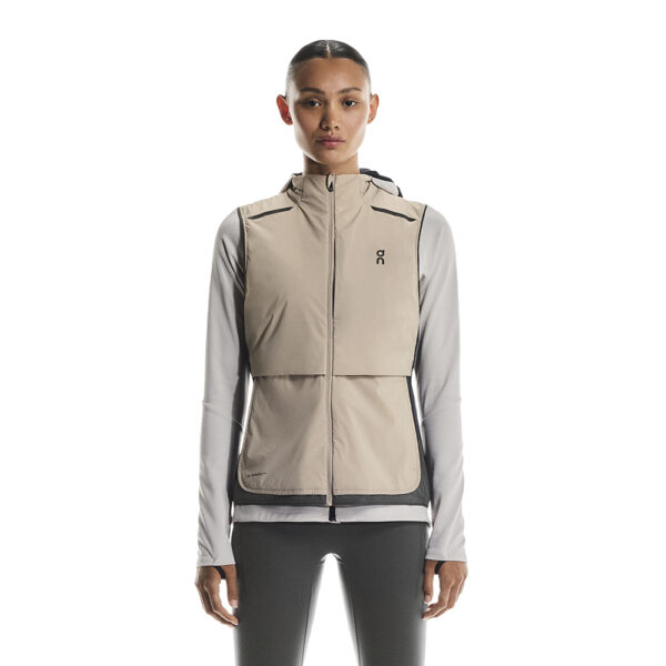 1WF30233557-weather_vest-fw25-desert_eclipse-w-1x1-tr-PLP On Weather Vest, kvenna - Image 1