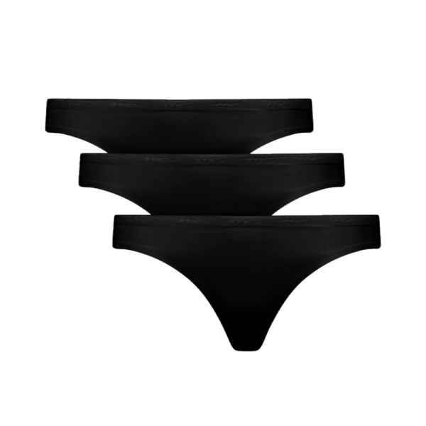WU7370b_BLK-BLK-1 2XU Invisible G-String, g-strengur 3 í pakka - Image 1