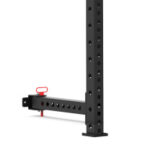 RJR Wall Mounted Folding Rack, veggfestur lyftingarekki - Image 3
