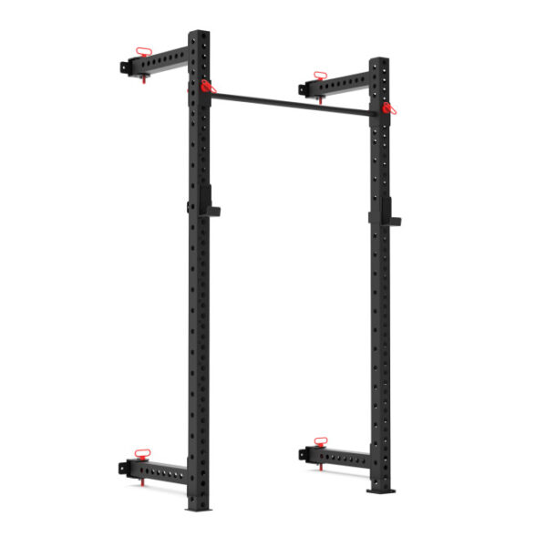RJR Wall Mounted Folding Rack, veggfestur lyftingarekki - Image 1