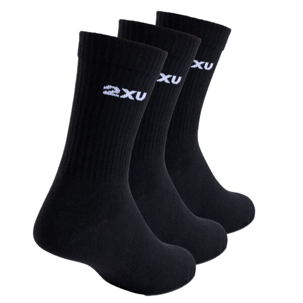 2XU Cotton Crew Socks, sokkar 3 í pakka - Image 2