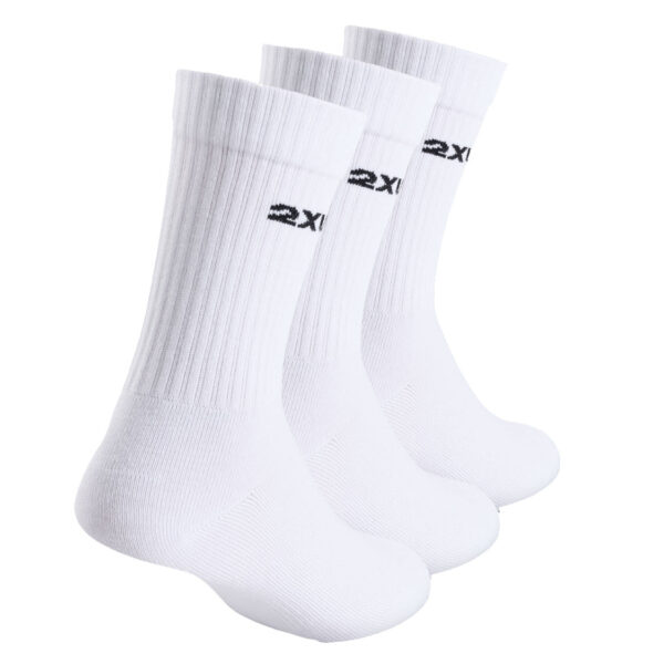 2XU Cotton Crew Socks, sokkar 3 í pakka - Image 1