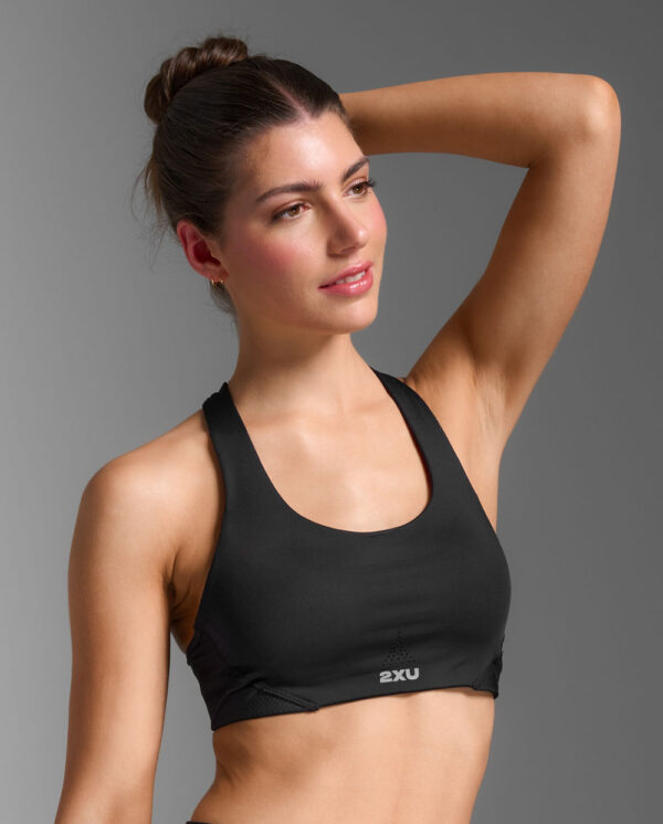 2XU Aero Mesh Medium Impact Bra, toppur kvenna - Image 6